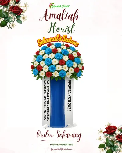 Standing Flower di Tembok Luwung